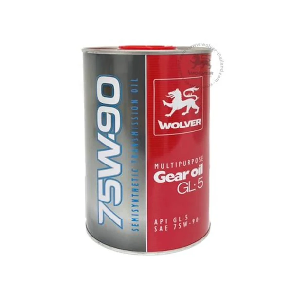 Aceite De Caja Sae 75w 90 Gl-5 Transmision - Wolver